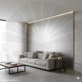 LÁMINA PVC - PANEL UV ESTILO SILVER MATE 1.22M X 2.44M / 3MM XHLS-2A03