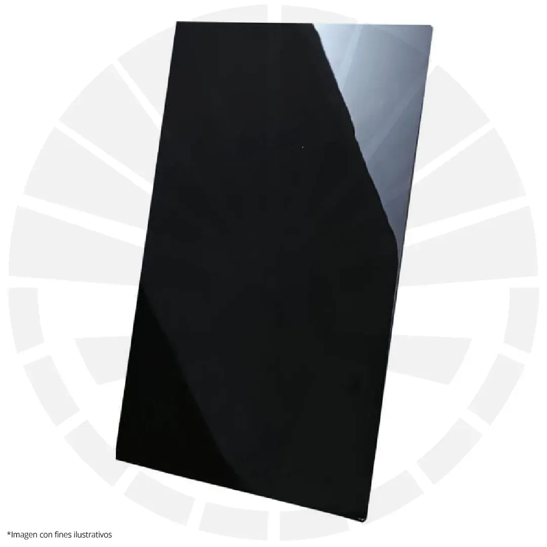 LÁMINA ACP DOBLE RECUBRIMIENTO EN ALUMINIO NEGRO SATÍN 1.22M X 2.44M / 5MM