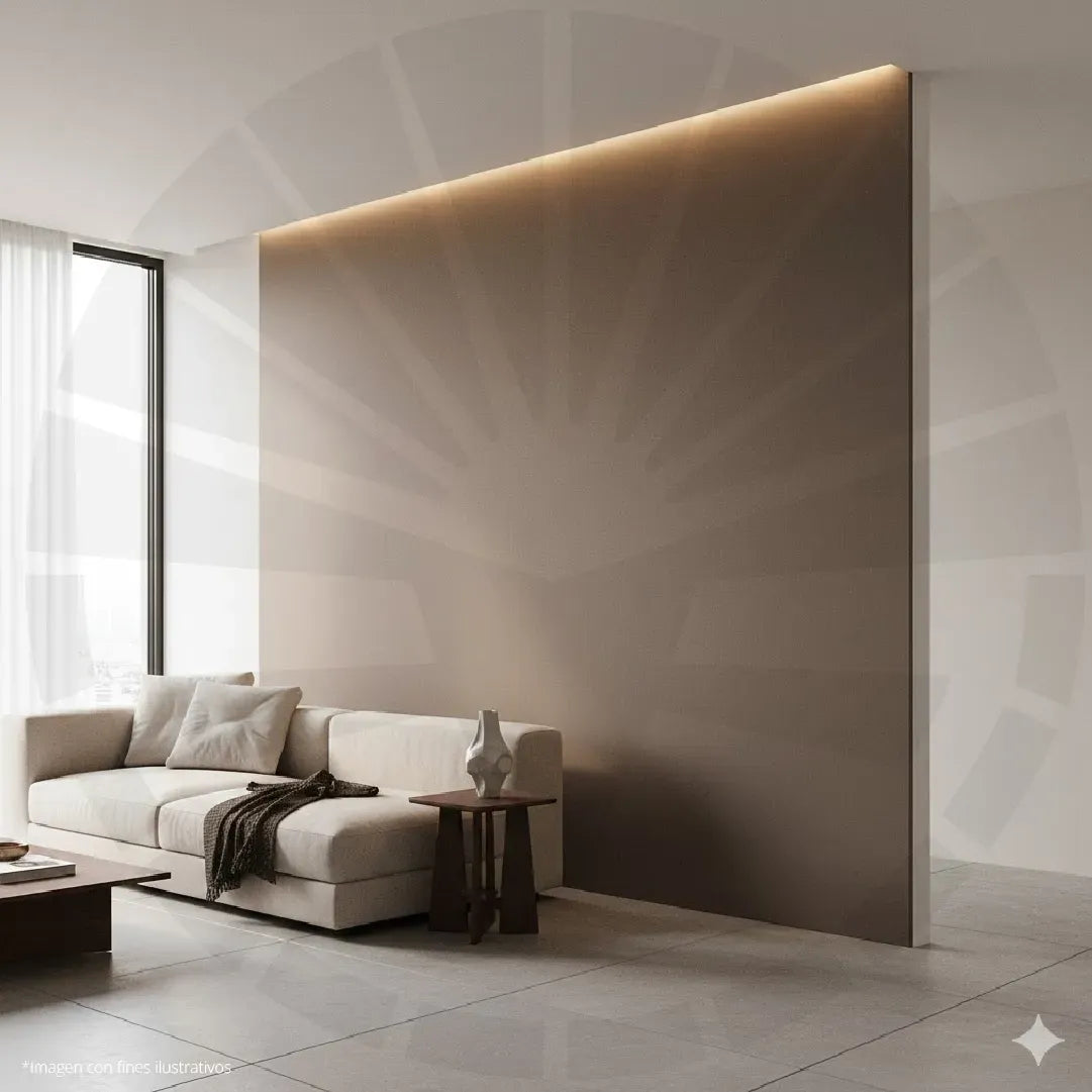 LÁMINA PVC - PANEL UV ESTILO ACERADO MATE 1.22M X 2.44M / 3MM XHLS-2A08