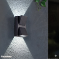 APLIQUE LED PARA PARED OS-W15/2-10W 8006 NEGRO 6500K