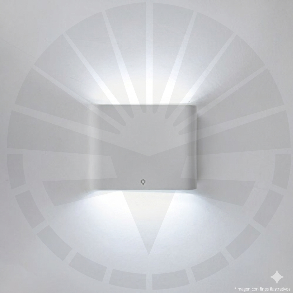 APLIQUE LED PARA EXTERIOR OS-W32 6W BLANCO 6500K
