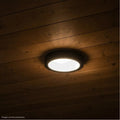 PANEL LED PARCHE REDONDO BORDE NEGRO 24W 6500K ILUSIFCRA SL0045N