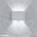 APLIQUE LED PARA PARED 2 LUCES OS-W02-4-4W 3202-2 BLANCO 6000K