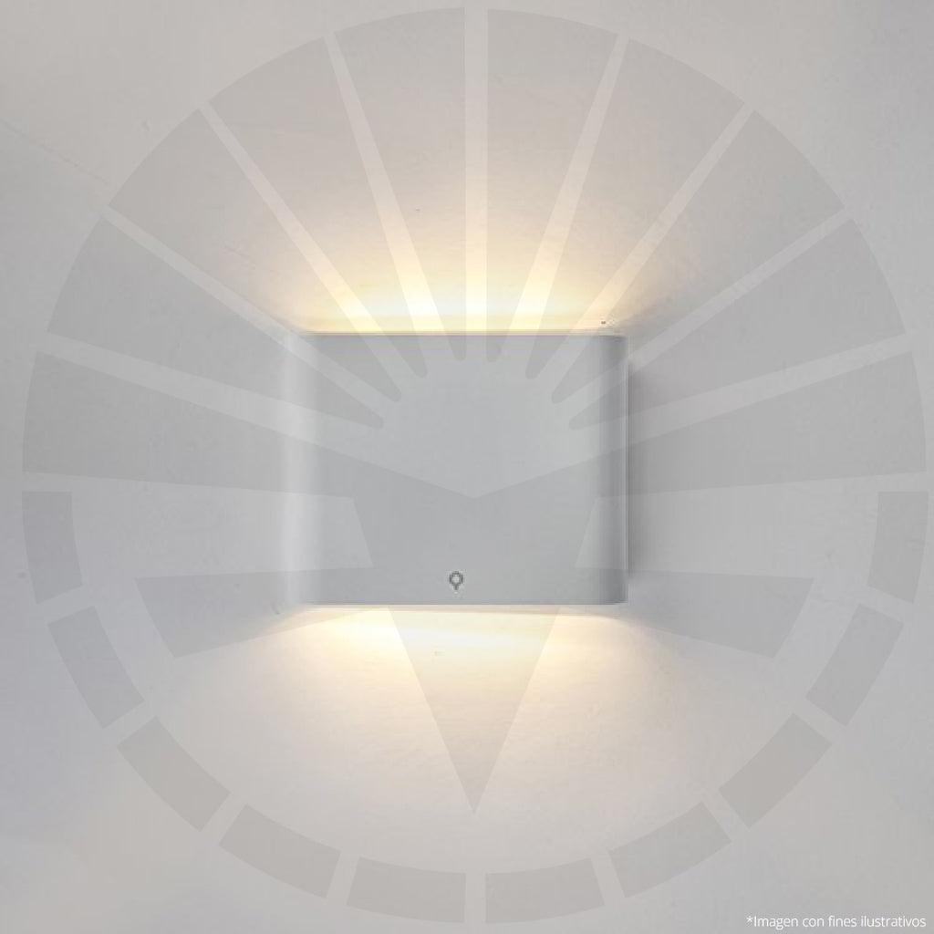 APLIQUE LED PARA EXTERIOR OS-W32 6W BLANCO 4000K