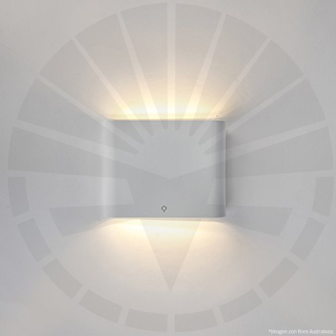 APLIQUE LED PARA EXTERIOR OS-W32 6W BLANCO 4000K