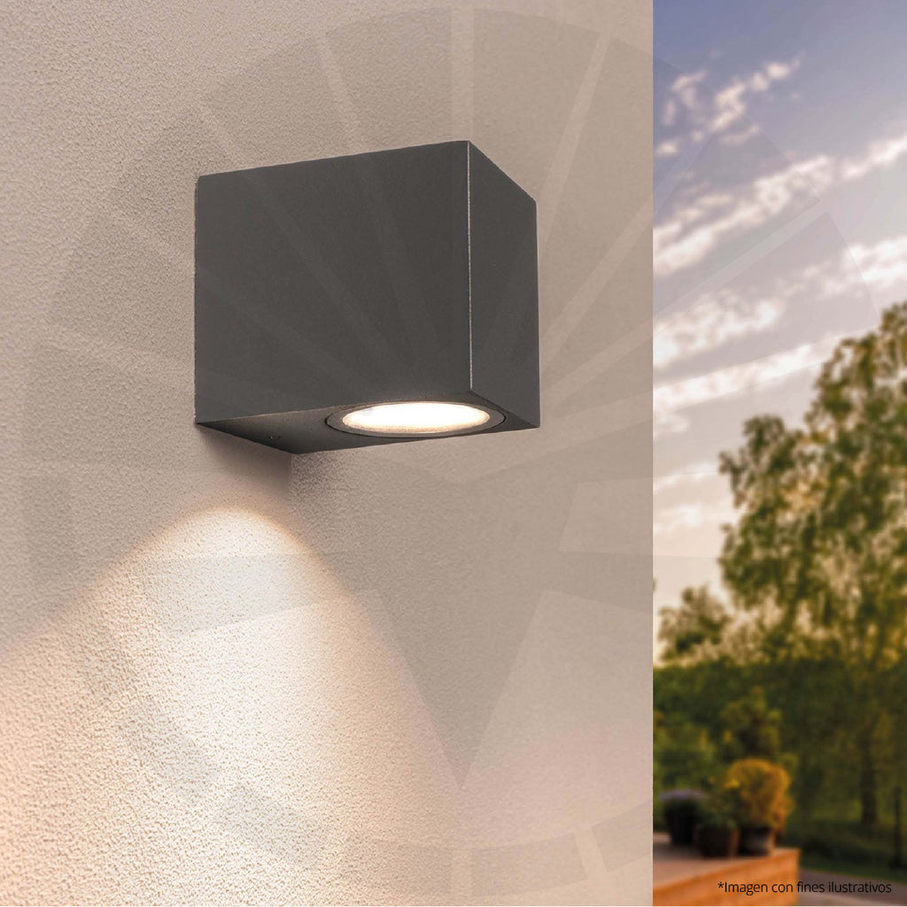 APLIQUE LED PARED OS-W15/4-1-3W 8003 NEGRO 6000K