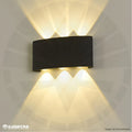 APLIQUE LED PARA PARED 3 LUCES OS-W02-6-6W 3203-3 NEGRO 3000K
