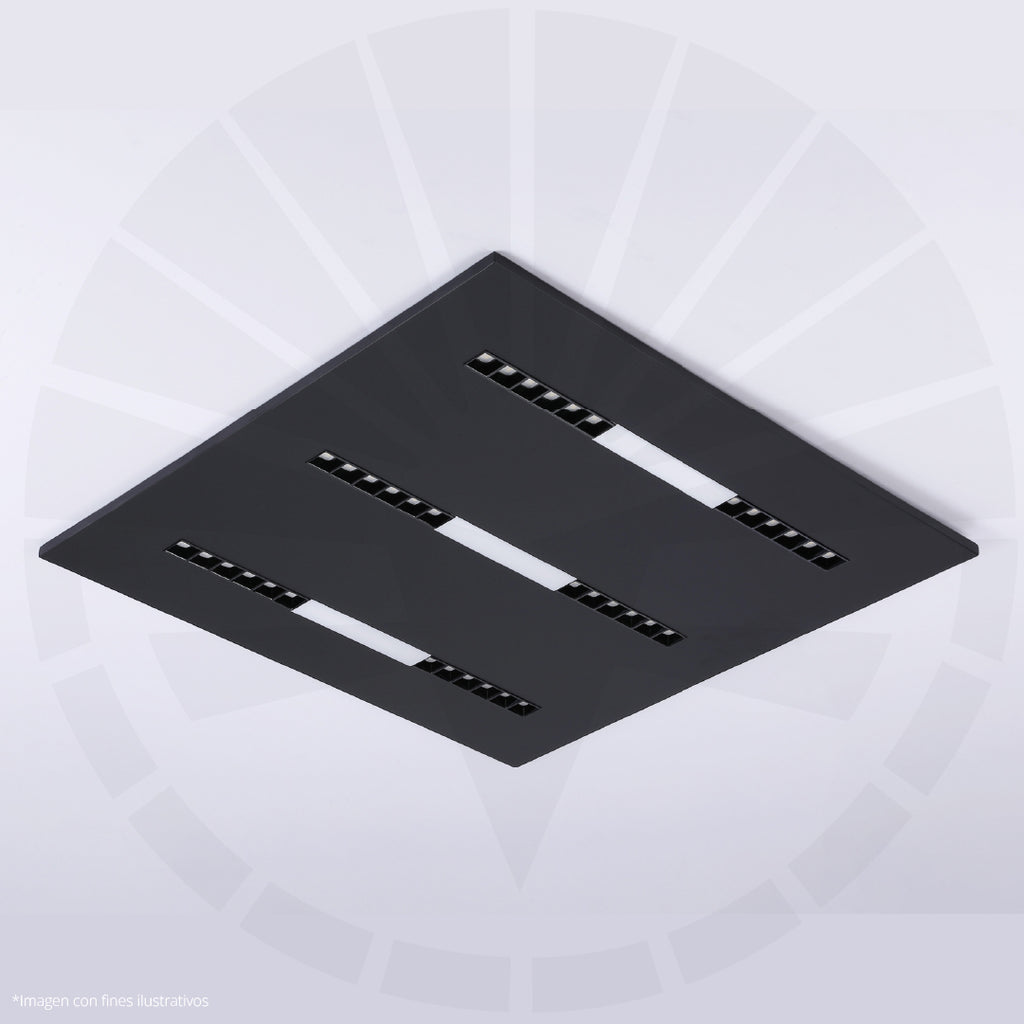 PANEL LED 60x60 NEGRO 48W - 4000K AC85-265V