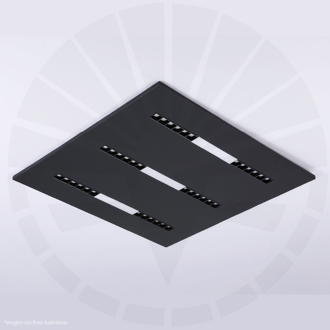 PANEL LED 60x60 NEGRO 48W - 4000K AC85-265V