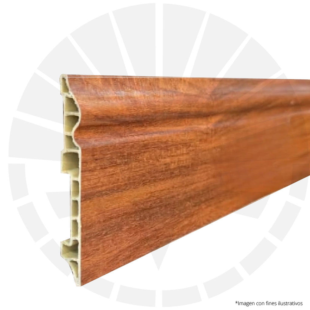 RODAPIE RÚSTICO PLÁSTICO 3 METROS