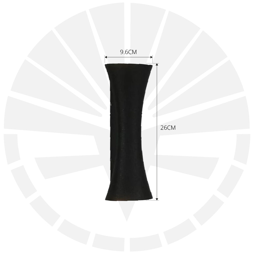 APLIQUE LED PARA PARED 2 LUCES OS-W212/2-10W NEGRO 3000K