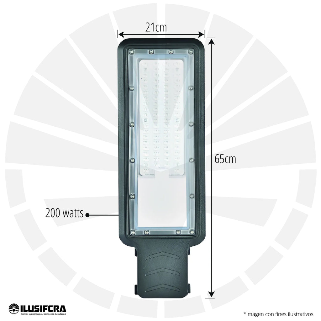 LÁMPARA LED ALUMBRADO P/ EXTERIOR PLANA 200W STL39200