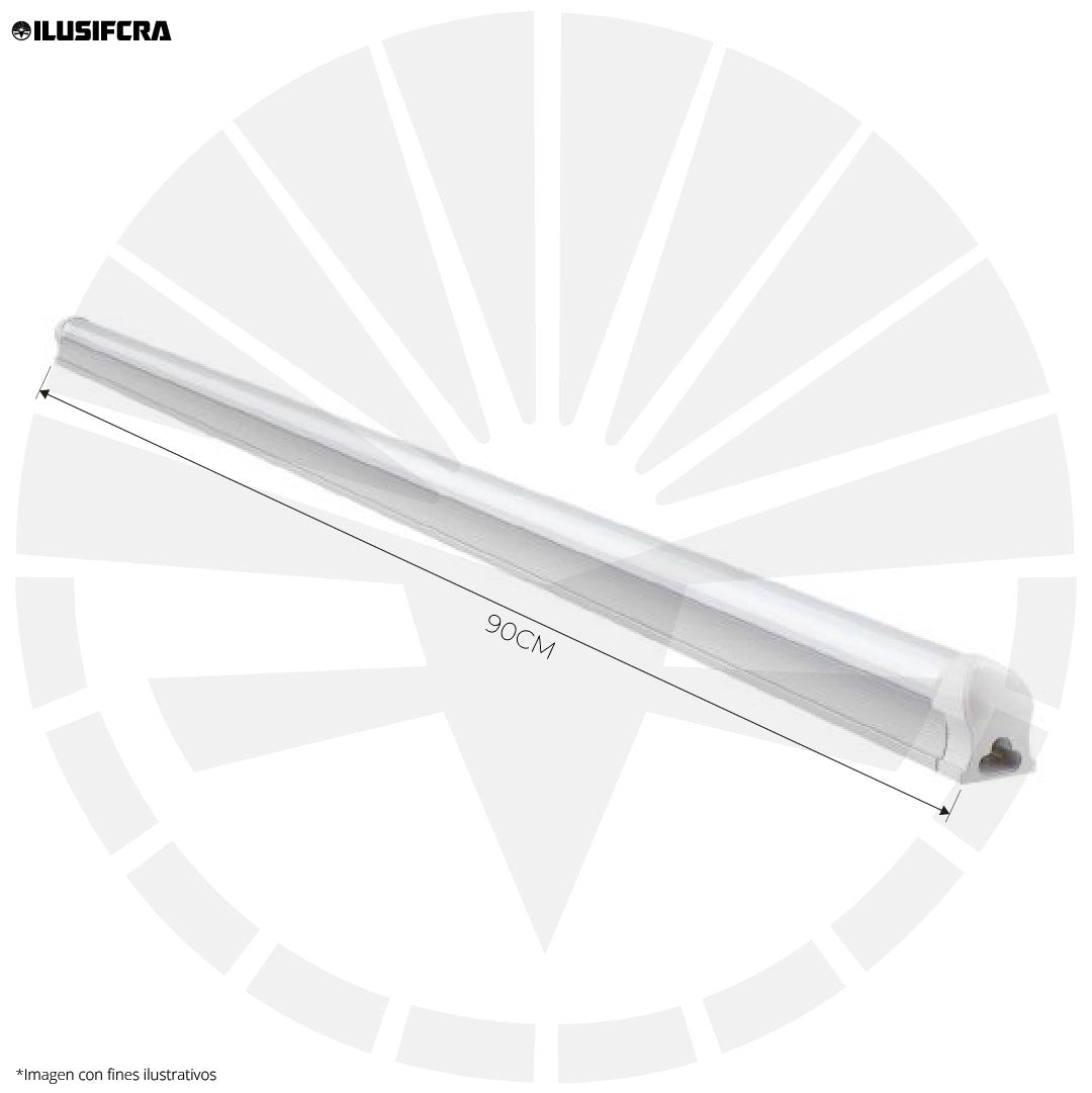 TUBO LED 12W 90CM T8 BLANCO SL0105