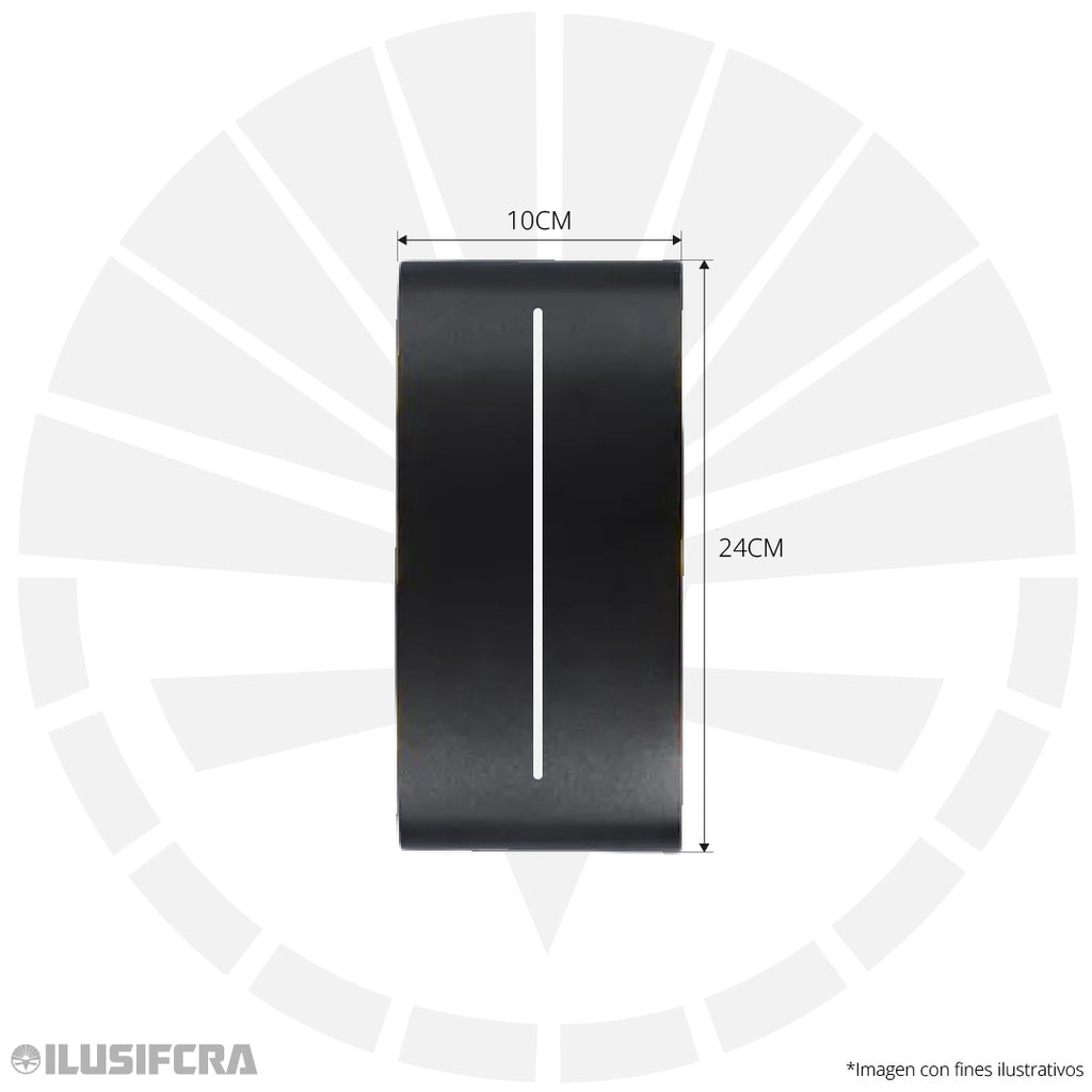 APLIQUE LED 9513 DE PARED LARGO