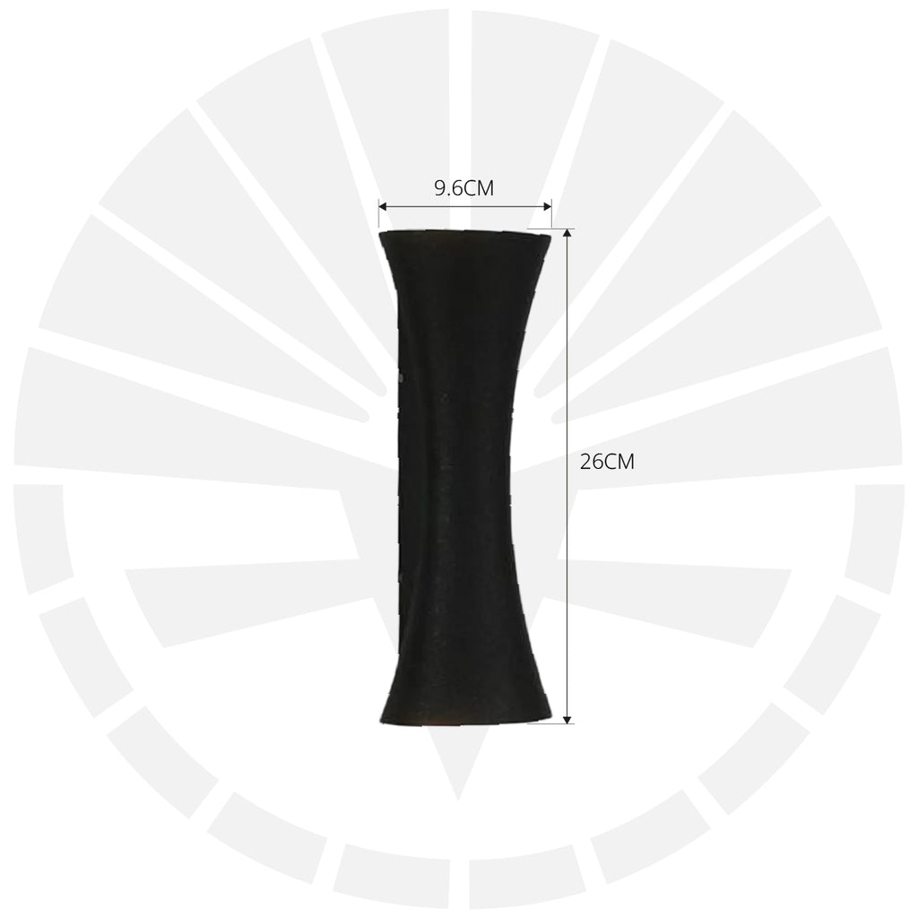 APLIQUE LED PARA PARED 2 LUCES OS-W212/2-10W NEGRO 6000K