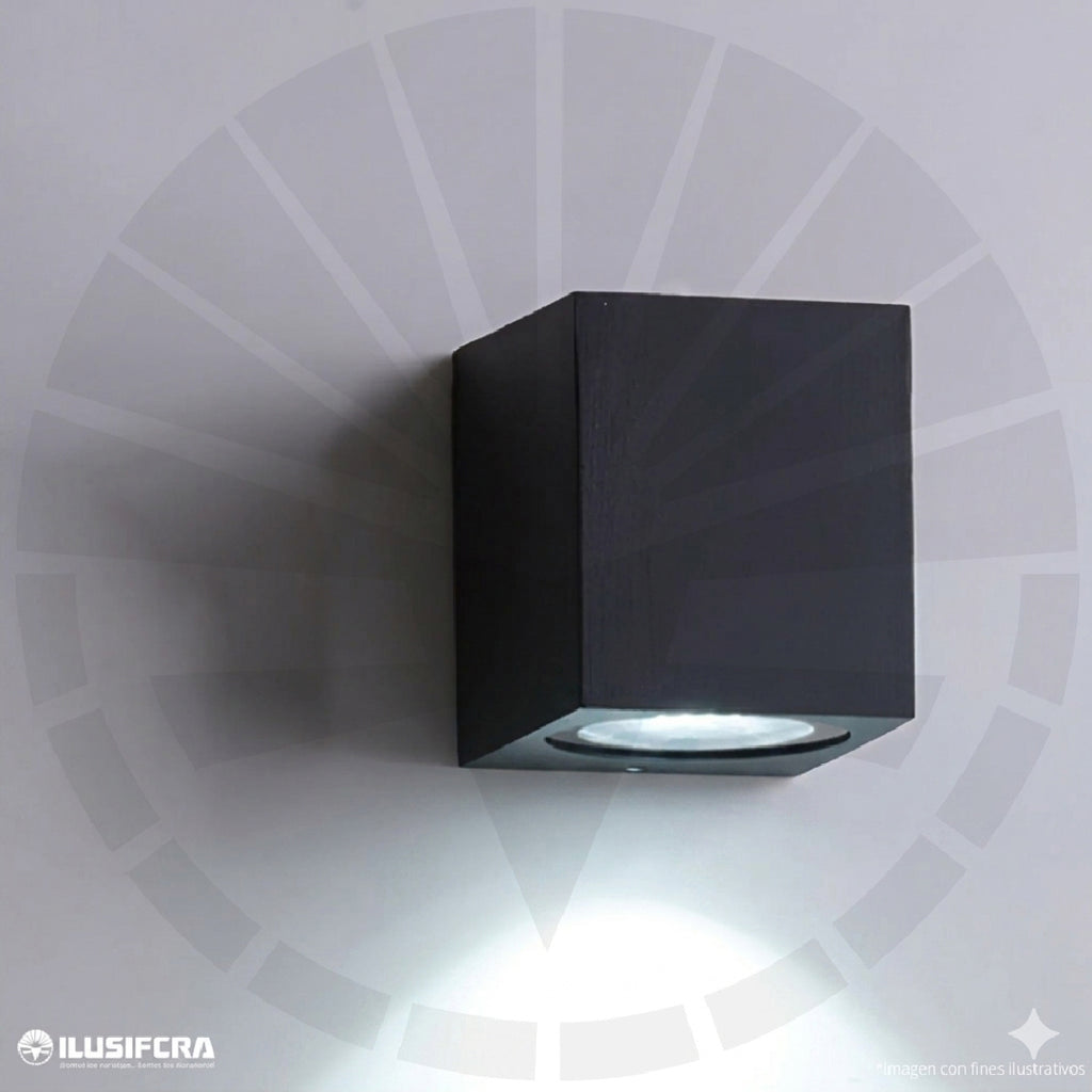 APLIQUE LED PARA PARED 3 LUCES OS-W238/6 8W BK+GD 3000K