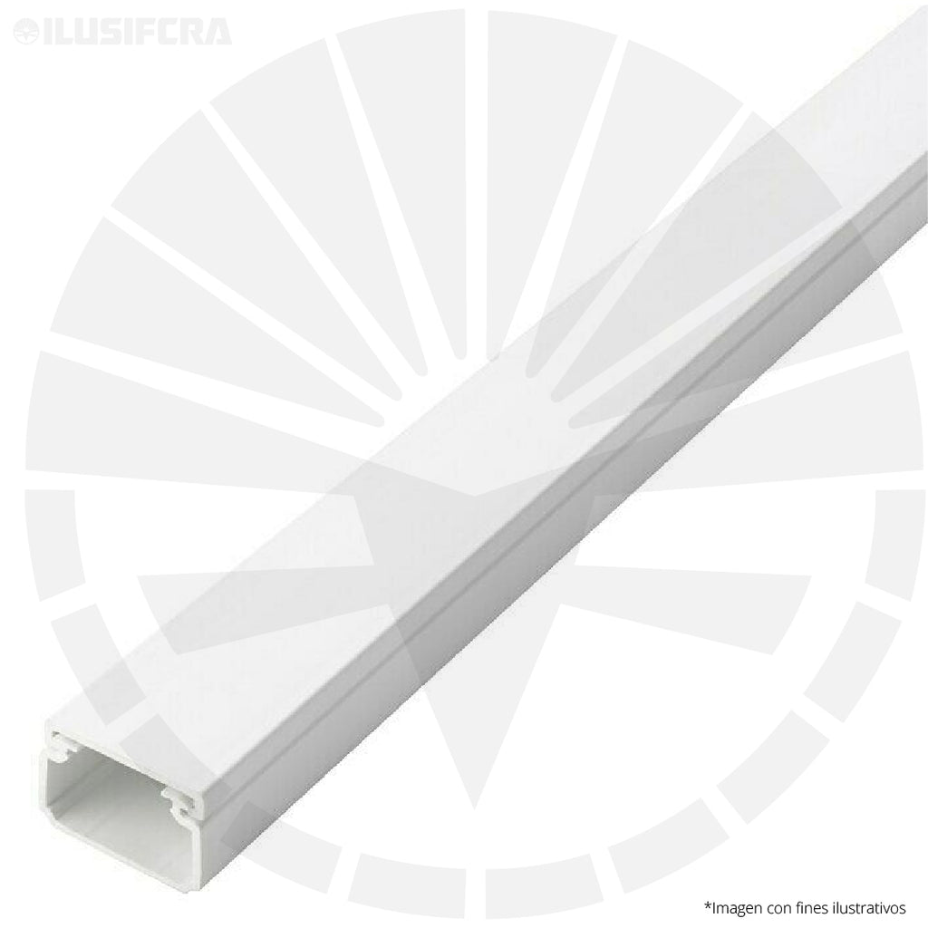 CANALETA BLANCA 20X12 CON ADHESIVO DXN10051 DEXSON