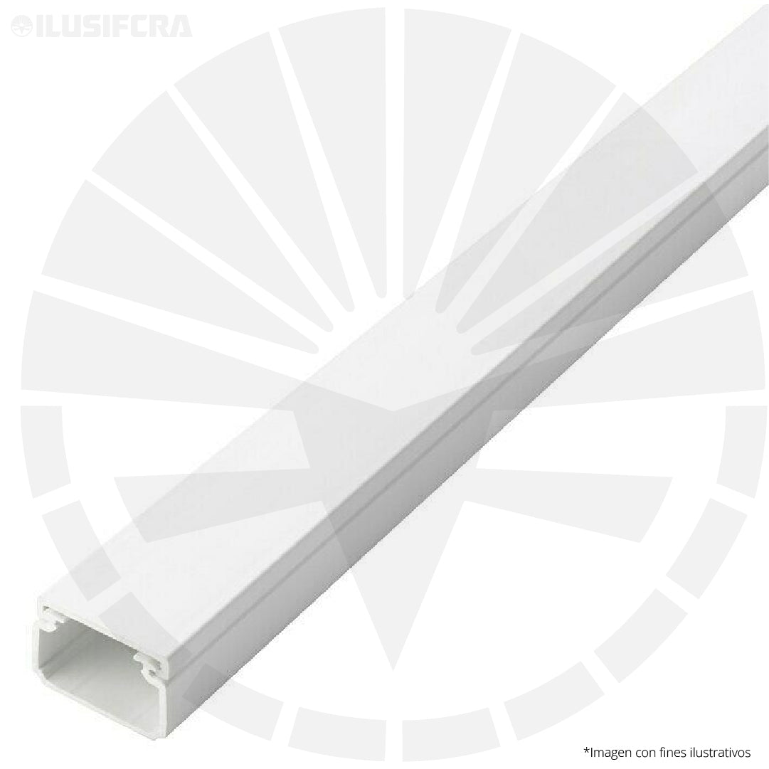 CANALETA BLANCA 20X12 CON ADHESIVO DXN10051 DEXSON