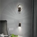 APLIQUE LED PARA PARED TAMYUSE MODERNO NEGRO 8039
