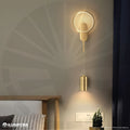 APLIQUE LED PARA PARED TAMYUSE MODERNO DORADO 8039
