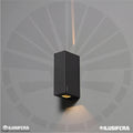 APLIQUE LED 2055-2 CUADRADO BK-WW