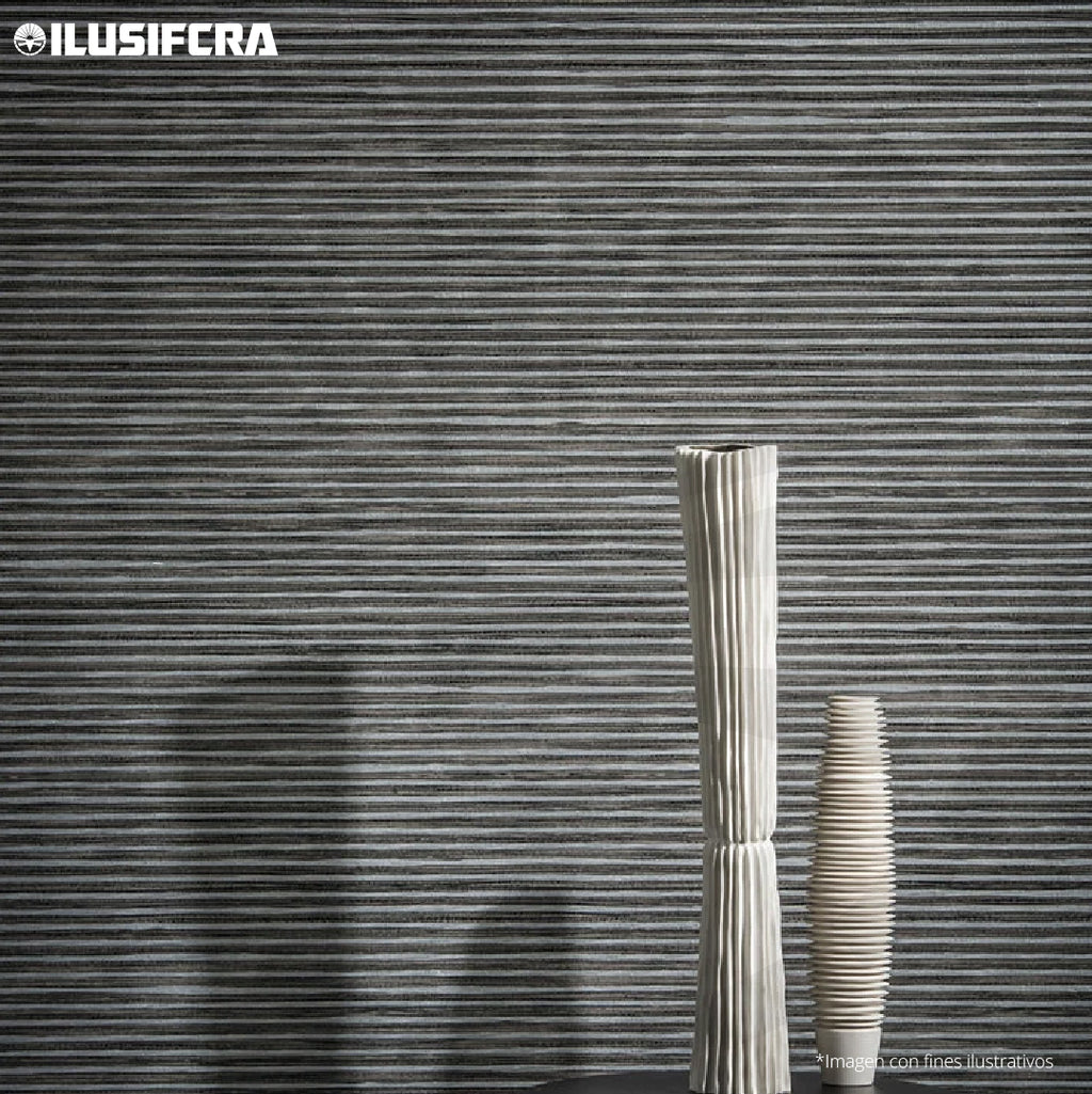 LÁMINA TEXTURA DE PIEDRA TUBULAR GRIS CLARO PU-10-D P.U 60CM X 1.20M