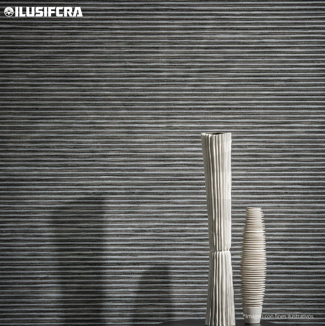 LÁMINA TEXTURA DE PIEDRA TUBULAR GRIS CLARO PU-10-D P.U 60CM X 1.20M