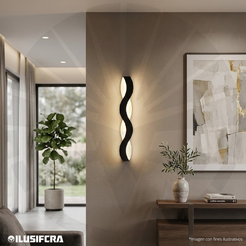 LÁMPARA APLIQUE PARED DECORATIVA 6013-600