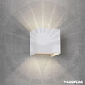 APLIQUE LED W44-1107/F PARED DOBLE LUZ WH-WH
