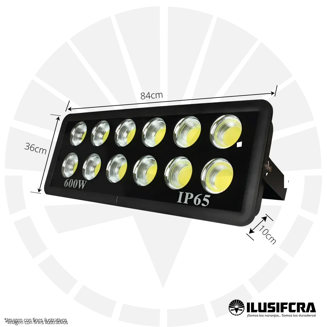 REFLECTOR ELÉCTRICO INDUSTRIAL COPA 600W FL016