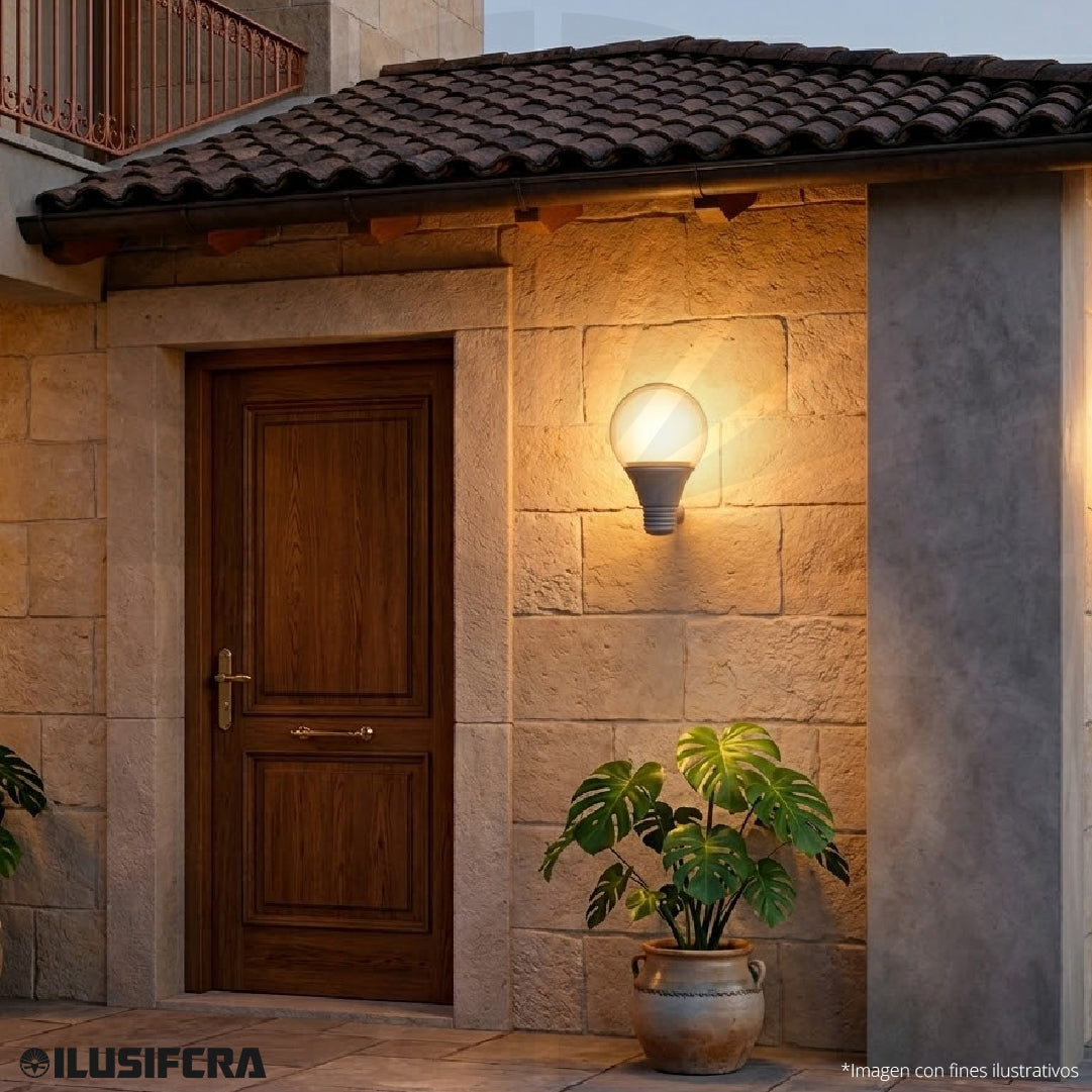 APLIQUE LED PARA PARED OS-2245-6W GRIS 3000K