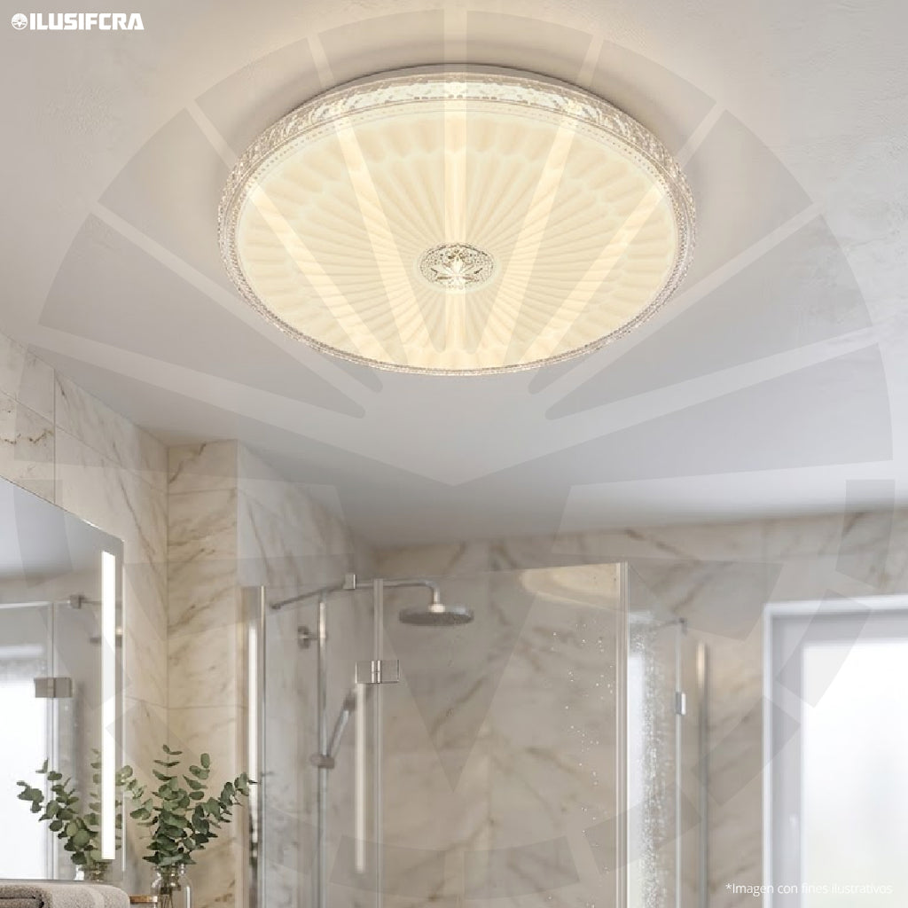 LÁMPARA TECHO LED BORDE RANUERADO 1032-260MM