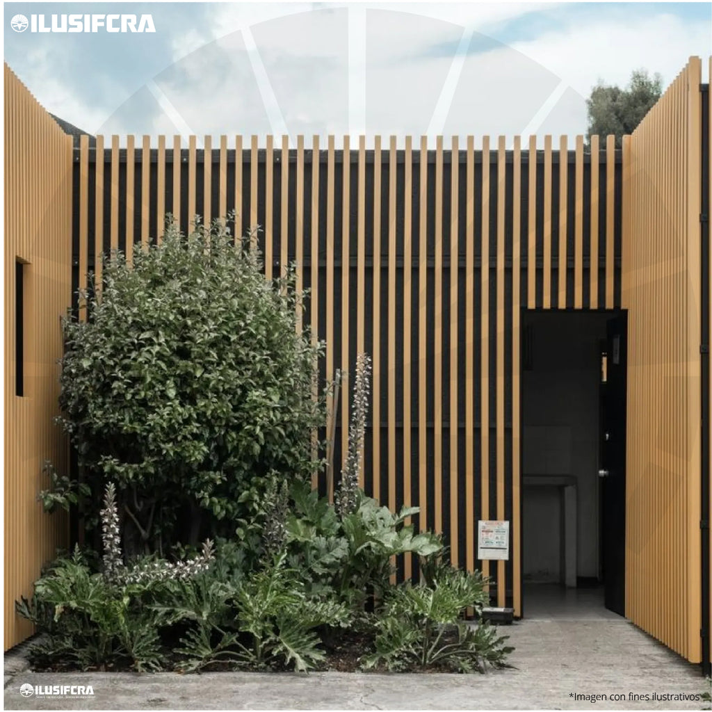 TUBO RECTANGULAR VIGA PVC ACABADO DECORATIVO CREMA 50X100 IS003 X 2.90M PARA EXTERIOR