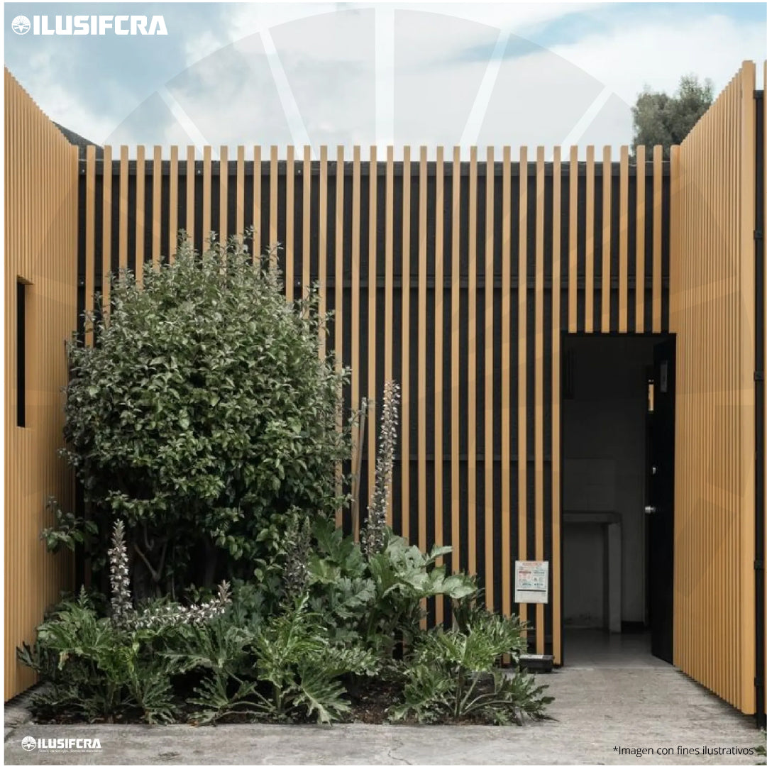 TUBO RECTANGULAR VIGA PVC ACABADO DECORATIVO CREMA 50X100 IS003 X 2.90M PARA EXTERIOR