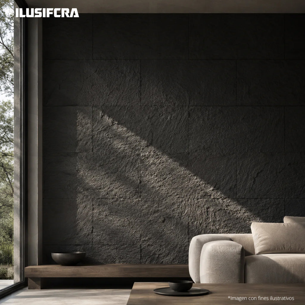 LÁMINA TEXTURA DE PIEDRA GRIS PU-01-B P.U 60CM X 1.20M
