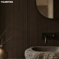 LÁMINA ACANALADA PLACOVE 180 WPC ROBLE OSCURO 1020 18CM X 2.90M