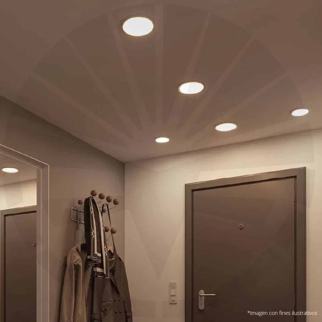 PANEL LED EMPOTRAR 18W REDONDO 6500K ILUSIFCRA SL0035
