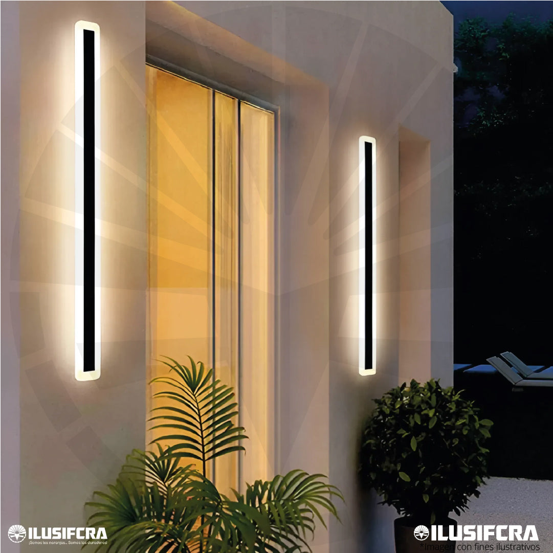 APLIQUE LED 9516 400MM DE PARED LARGO