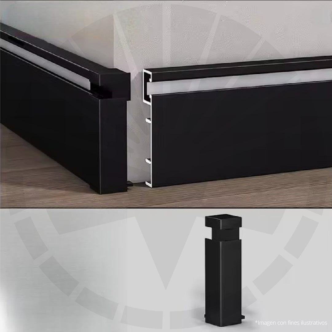 UNION ESQUINERA EXTERNA EN ALUMINIO PGY-1080