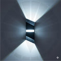 APLIQUE LED PARA PARED 2 LUCES OS-W251/W258-10W 10W BK+GD 6000K