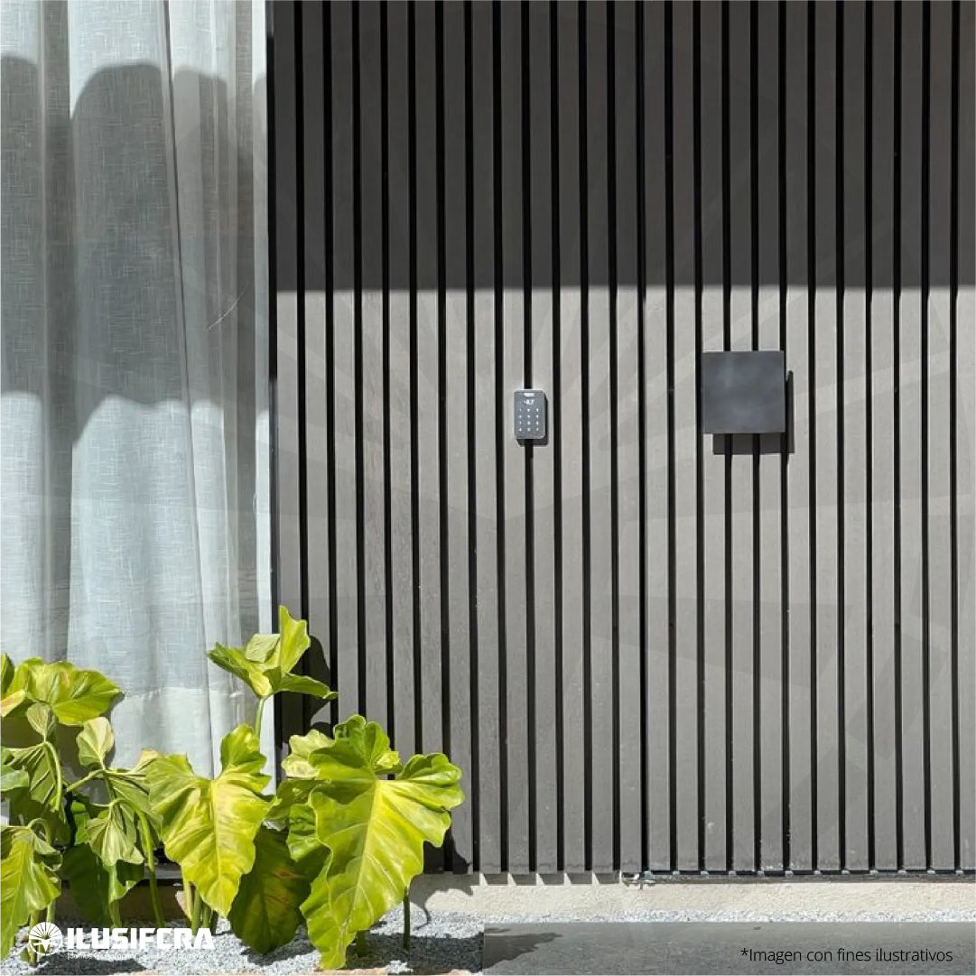 LAMINA ACANALADA 219MM PARA EXTERIOR ESTILO GRIS OSCURO IS004 X 2.9M
