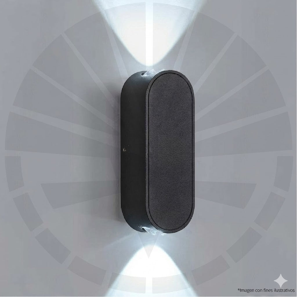 APLIQUE LED 5962 PARED BK/WH
