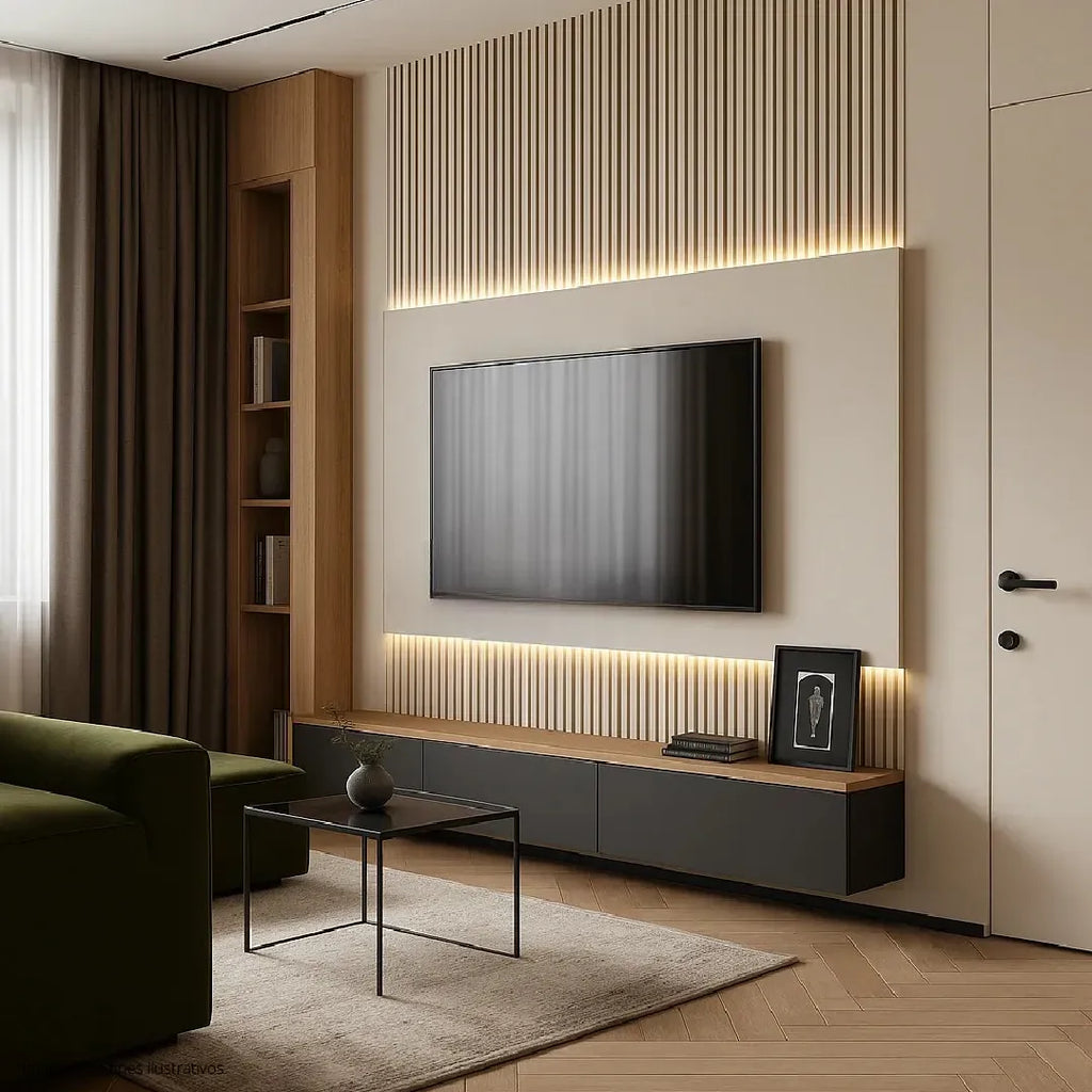 LAMINA ACANALADA 168MM ESTILO BEIGE B9041 X 2.9M