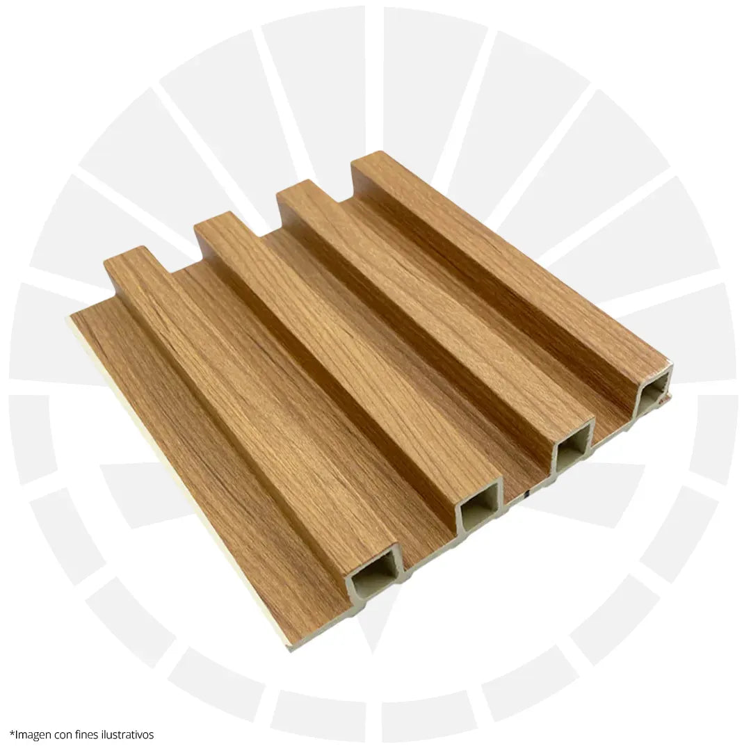 LAMINA ACANALADA 168MM ESTILO MADERA P22 X 2.9M